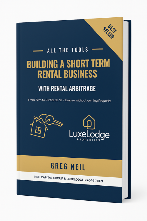 Building a Short-Term Rental Business with Rental Arbitrage eBook by Neil Capital Group – Complete STR Playbook Digital Download