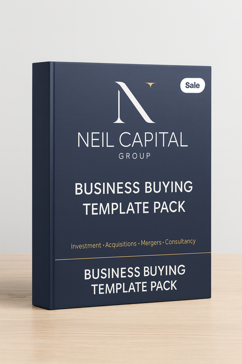 Business Buying Template Pack – Editable Legal & Financial Templates (Word, Excel, PDF)
